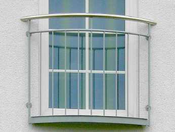 Fenstergitter gebogen