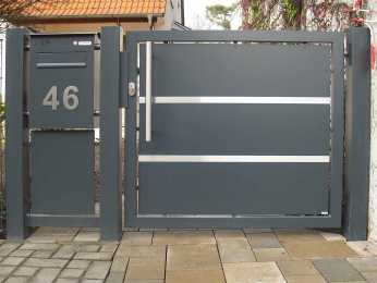 Gartentor blickdicht