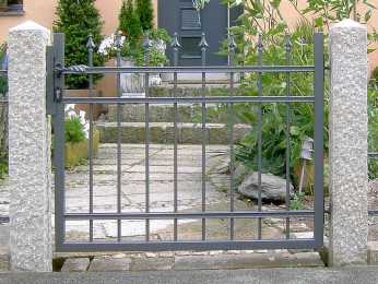 Gartentor verzinkt