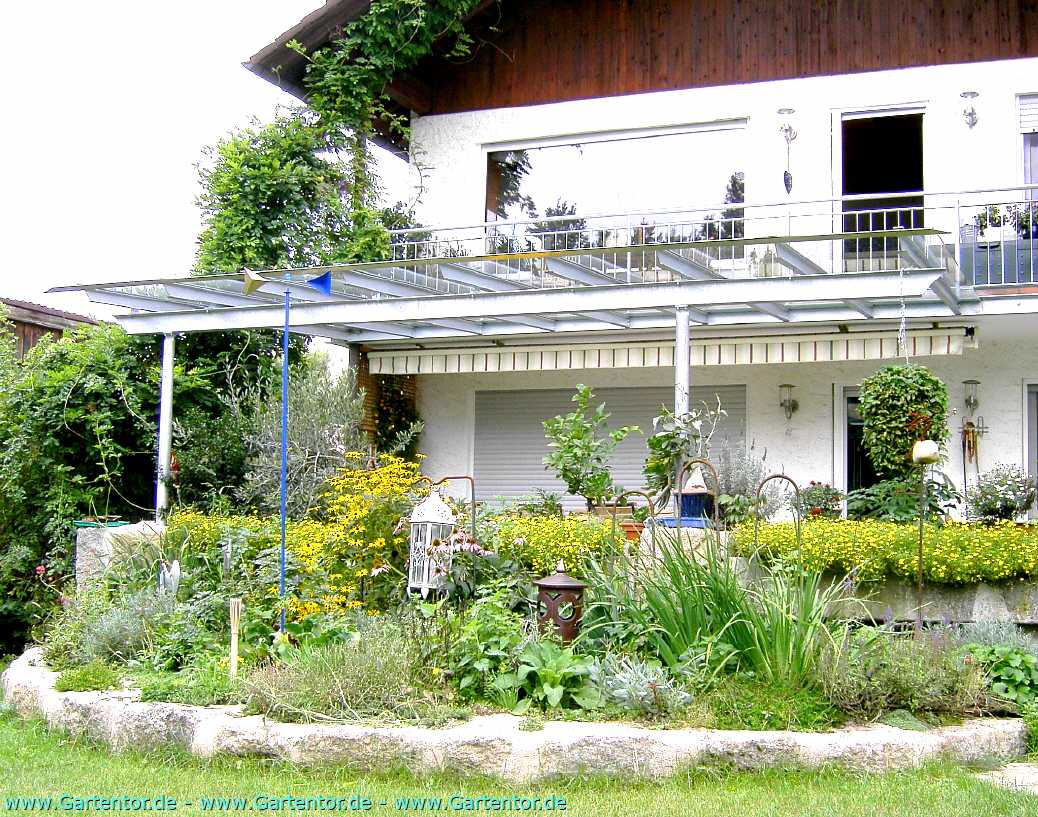 Terrassen&uuml;berdachung