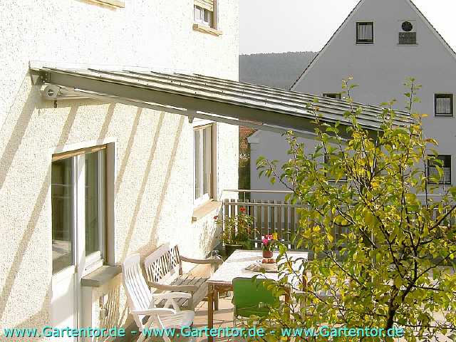 Terrassendach mit Markise